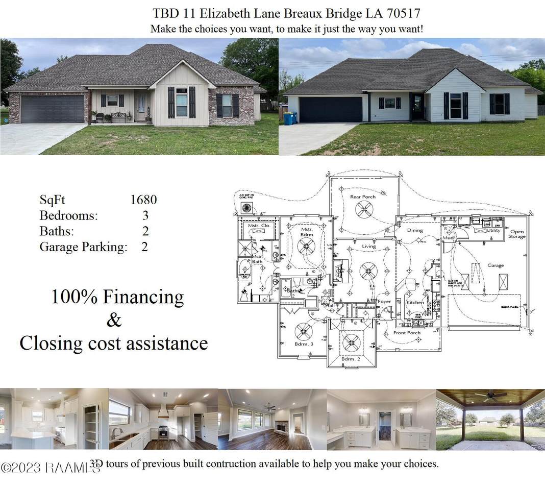 Tbd 11 Elizabeth Lane, Breaux Bridge, LA 70517 (MLS 23003164) Keaty
