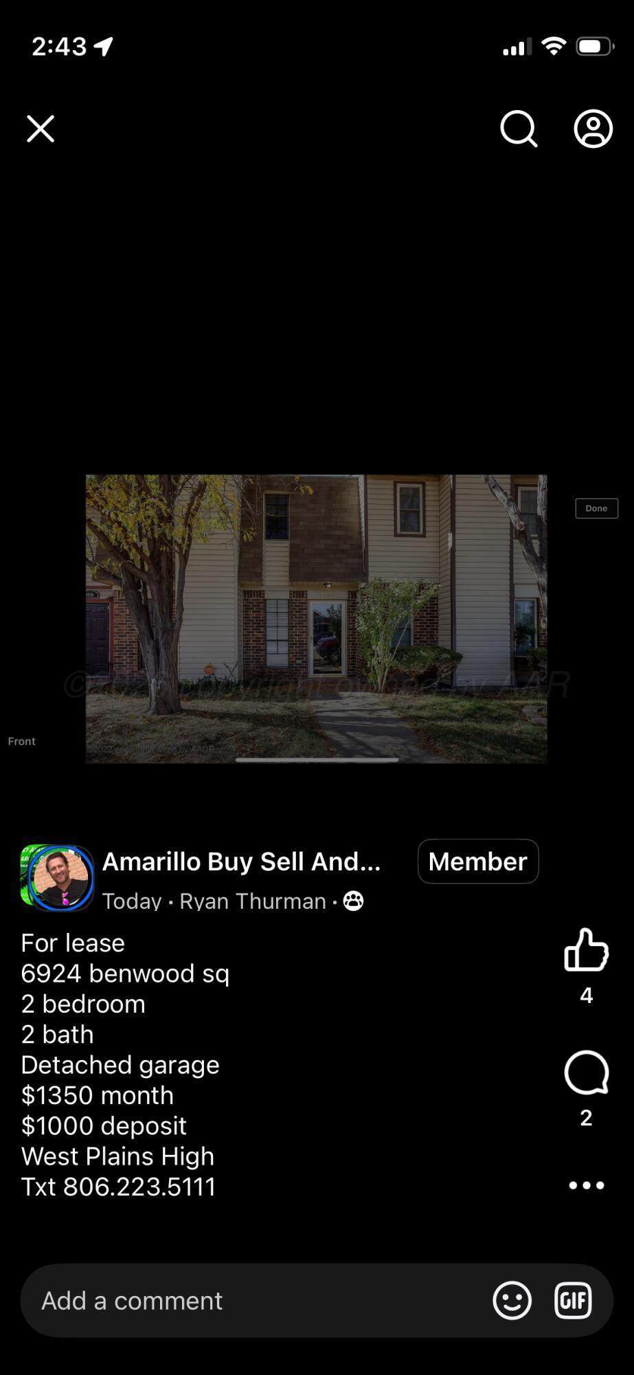 6924 Benwood Square - Photo 1