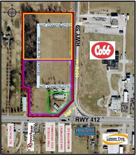 1AC Hwy 412 & Hwy 59 - Photo 1 1AC Hwy 412 & Hwy 59 - Photo 1