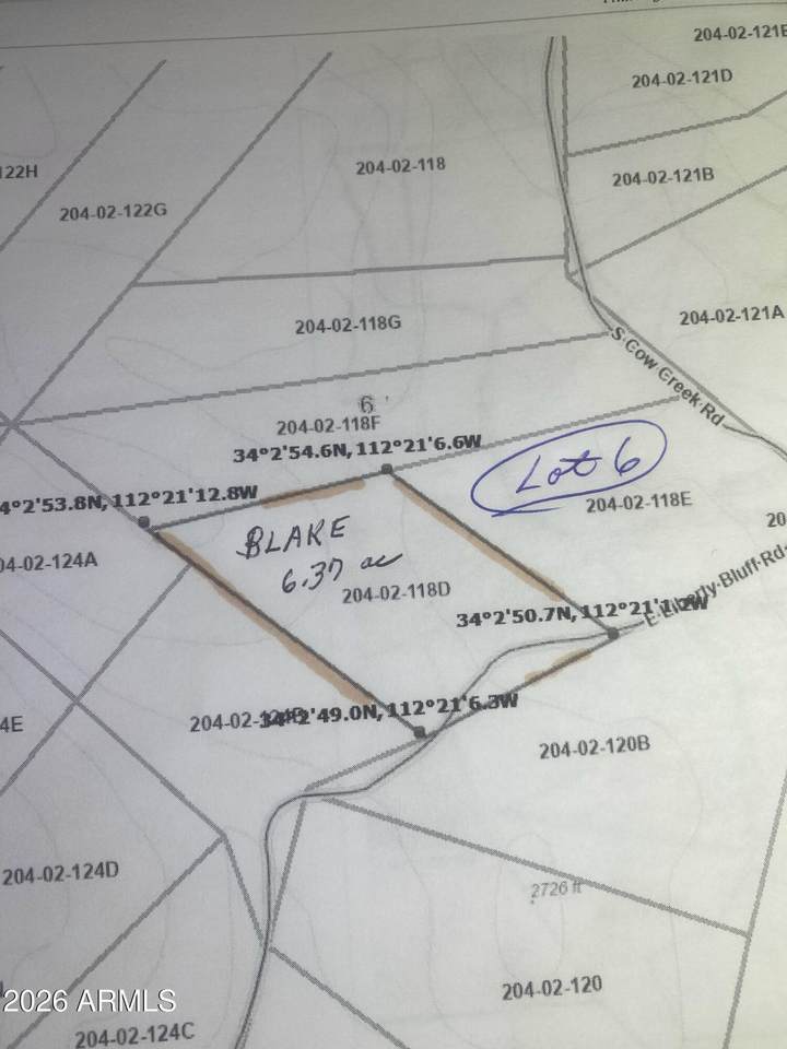 00XXX Lake Pleasant / Cow Creek Road - Photo 1