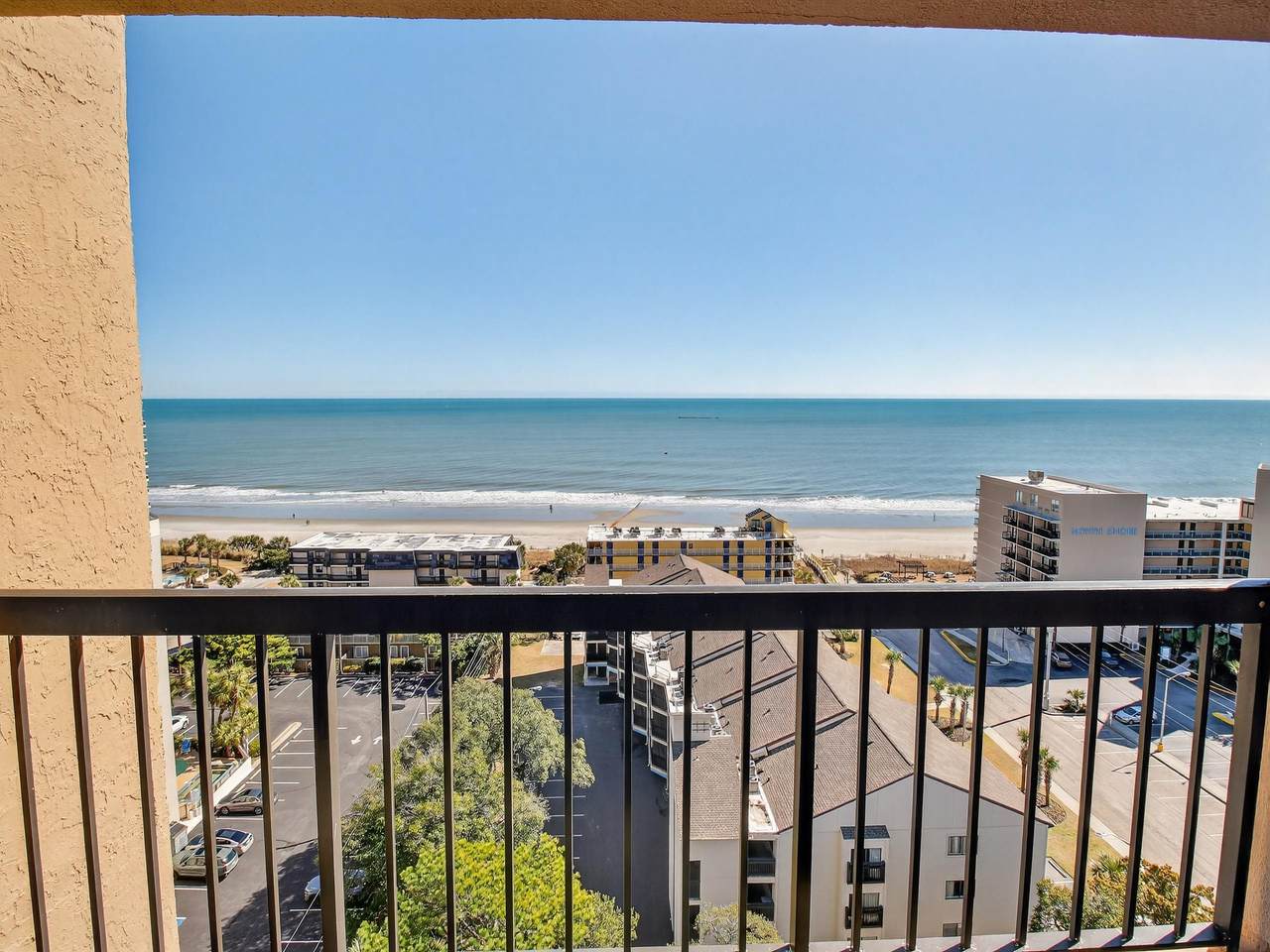 Ocean view from the balcony of Unit 4124