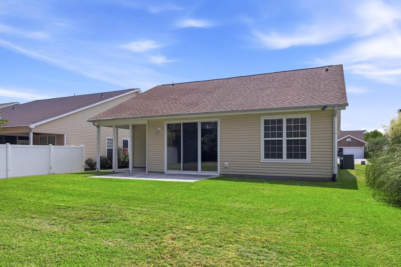 Attached two-car garage and driveway