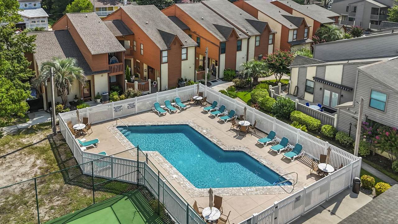 Outdoor community pool at Ocean Pines