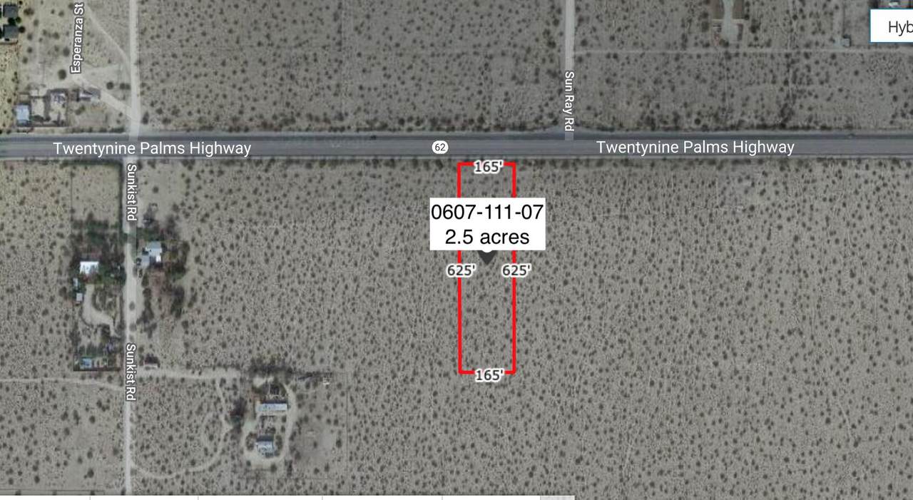 2.5 Acres On Hwy 62 Near Sunkist Highway - Photo 1