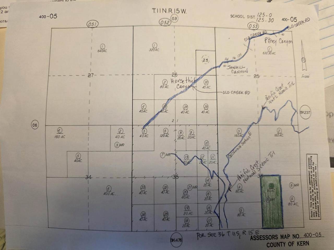 80 Ac M/Ll Tehachapi Unimproved - Photo 1