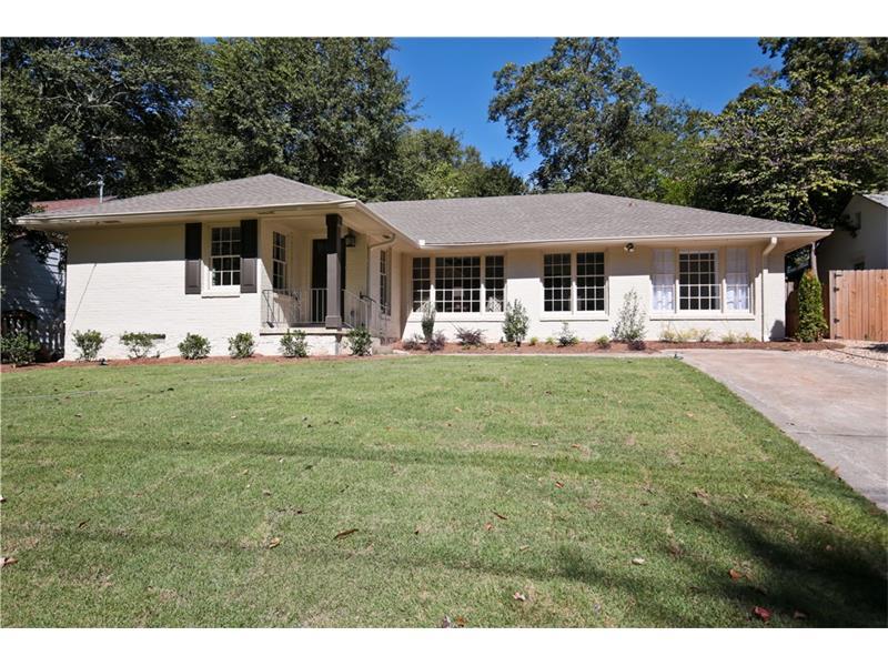 1348 Chalmette Drive NE, Atlanta, GA 30306 (MLS #5760457) :: North Atlanta Home Team