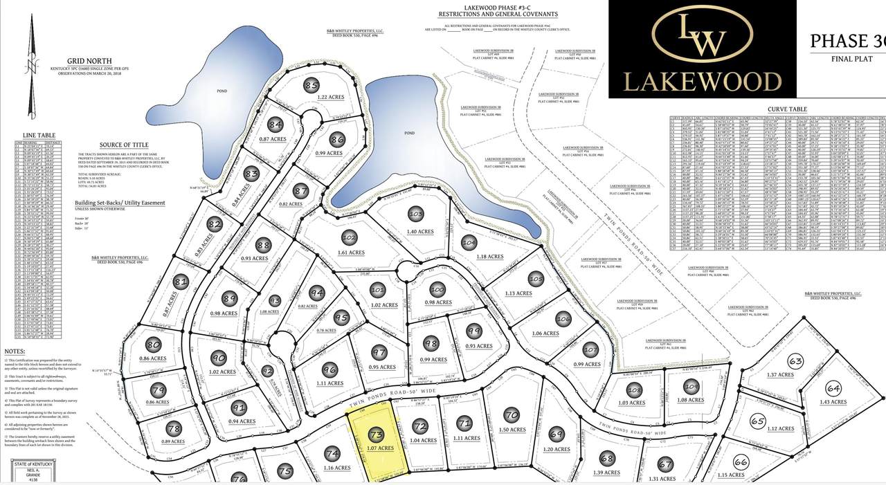 Lot 73 Lakewood Subdivision - Photo 1