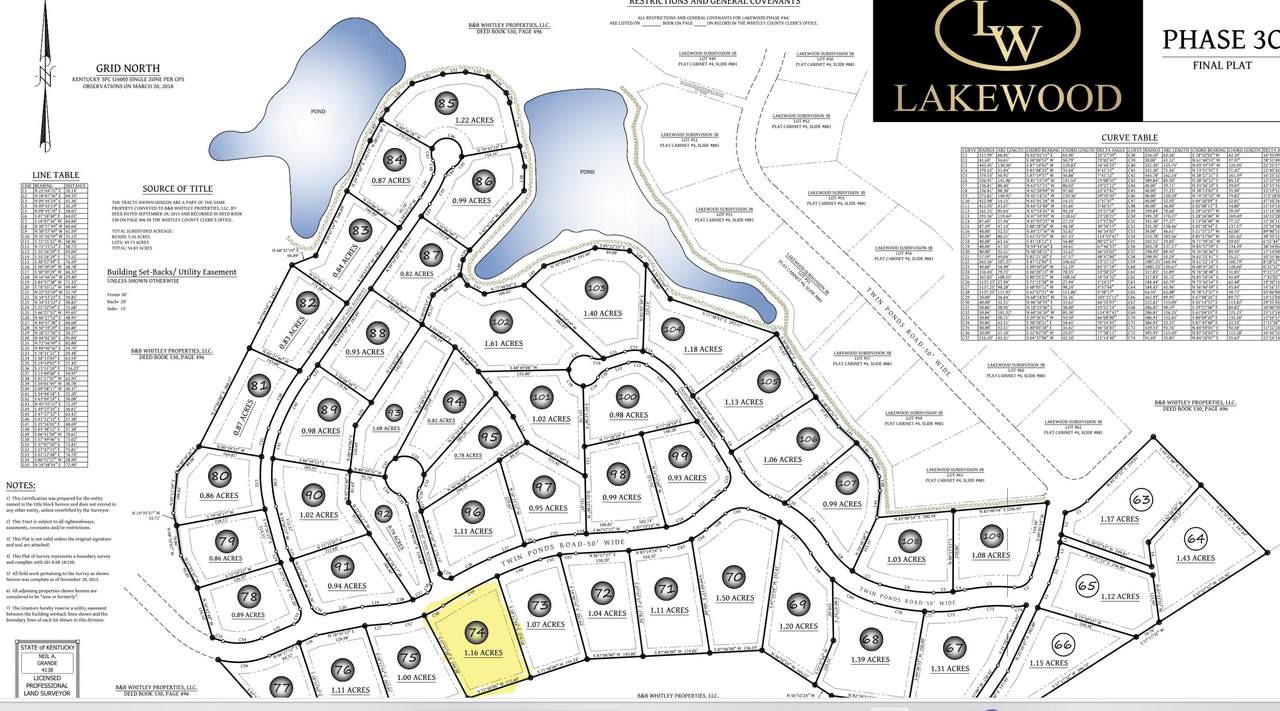 lot 74 Lakewood Subdivision - Photo 1