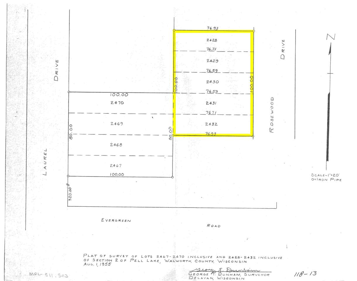 Lots 2428-2432 Rosewood Drive - Photo 1