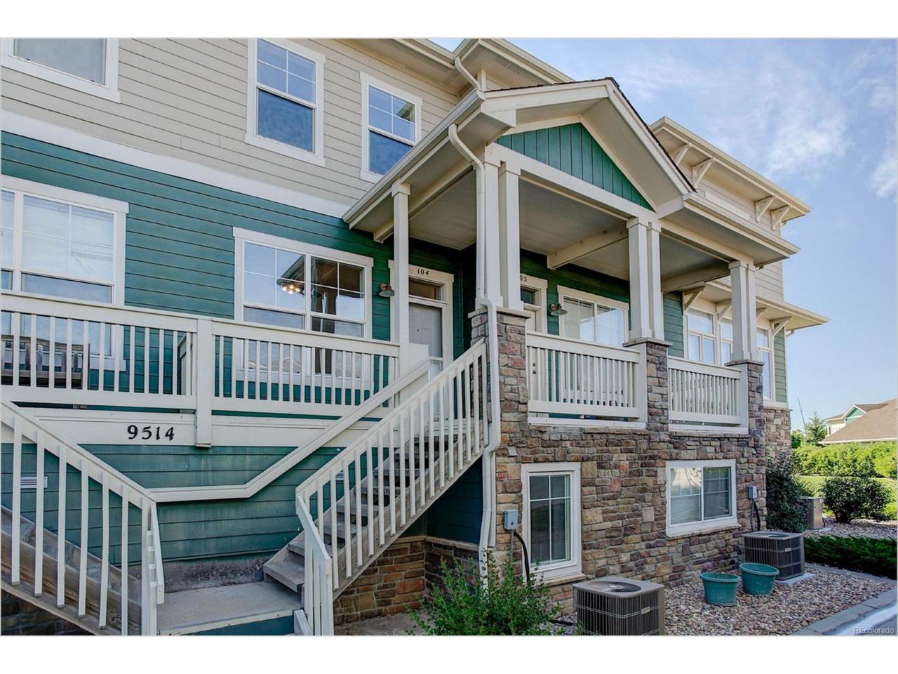 9514 Pearl Circle #104, Parker, CO 80134 (MLS #2834706) :: 8z Real Estate