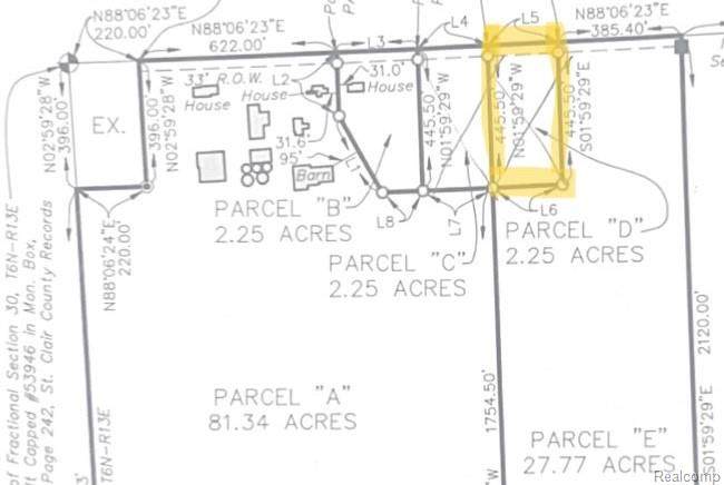 0 Parcel "D" Almont - Photo 1