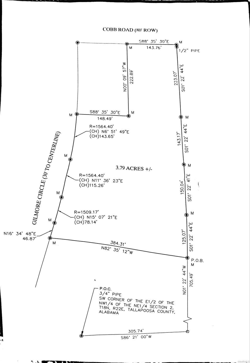 3.79 Acres Cobb Road - Photo 1