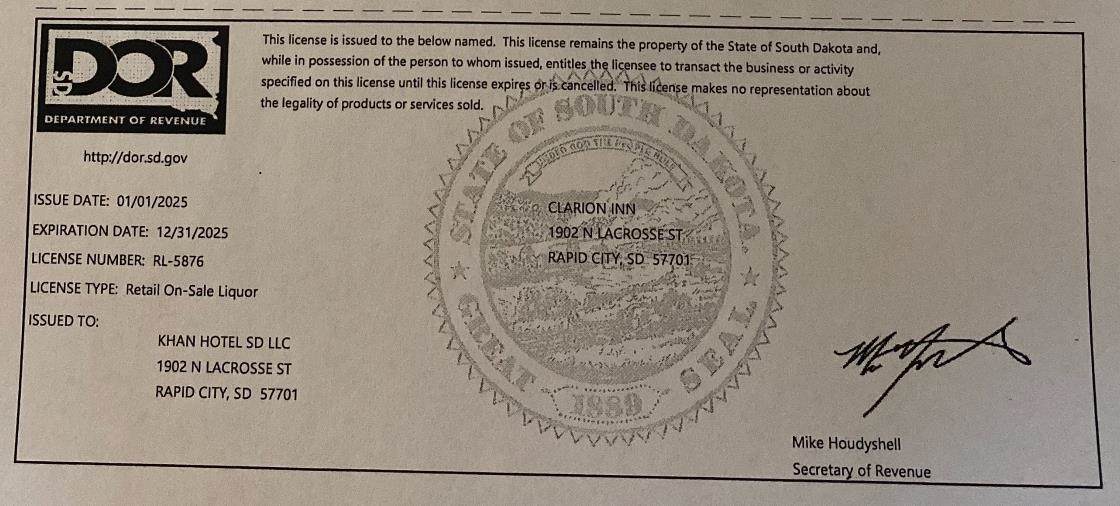 Liquor License Other - Photo 1