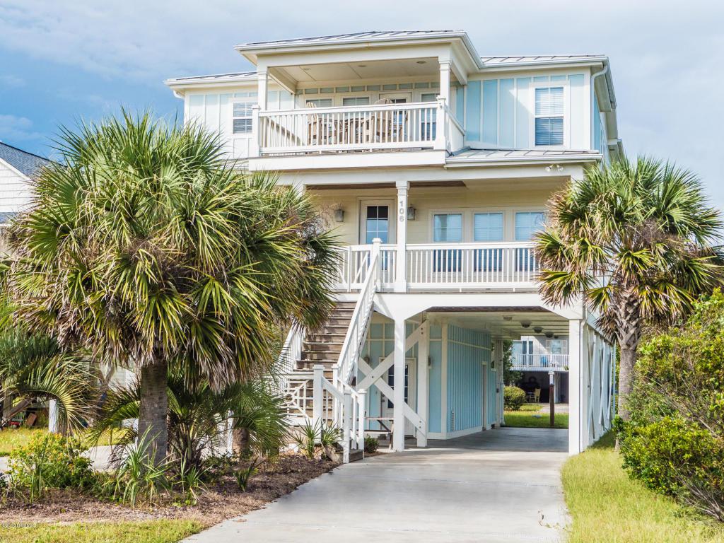 106 W Dolphin Drive, Oak Island, NC 28465 (MLS #100002953) :: Century 21 Sweyer & Associates