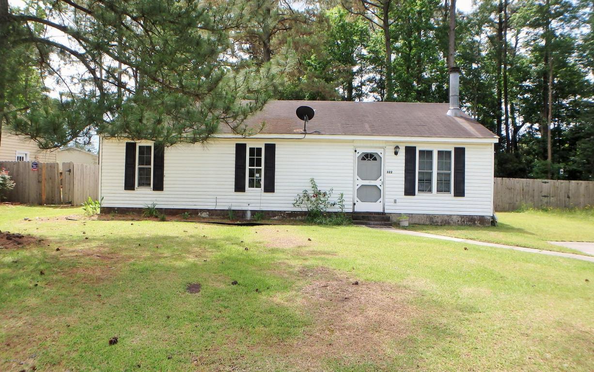 322 Lakewood Drive, Jacksonville, NC 28546 (MLS #100013948) :: Century 21 Sweyer & Associates