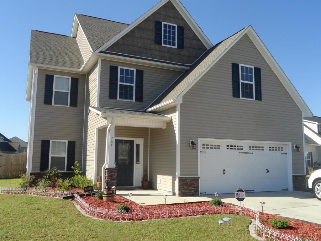 703 Stafford Lane, Jacksonville, NC 28546 (MLS #100033907) :: Century 21 Sweyer & Associates