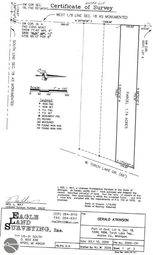 0 W Torch Lake Drive - Photo 1