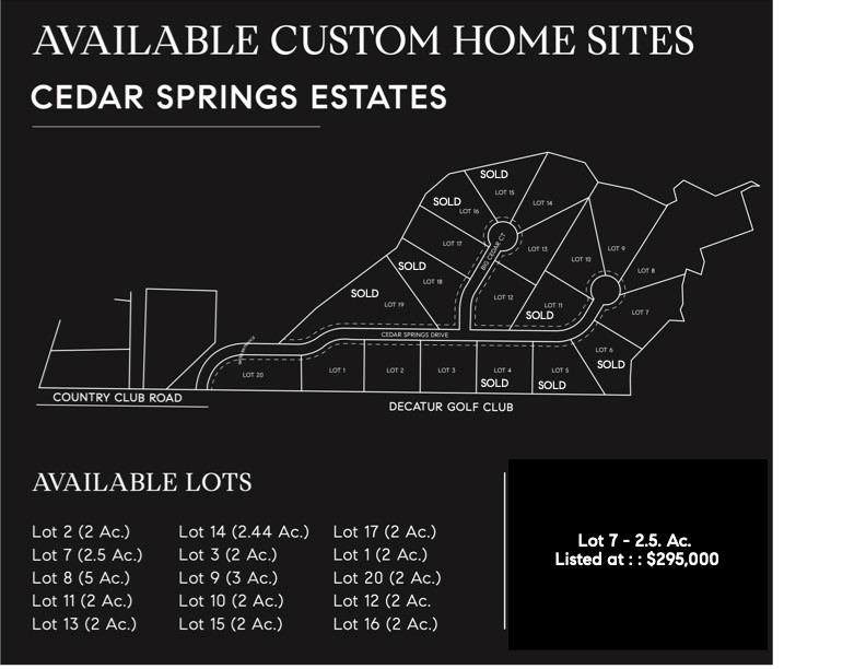 LOT 7 Cedar Springs Drive - Photo 1