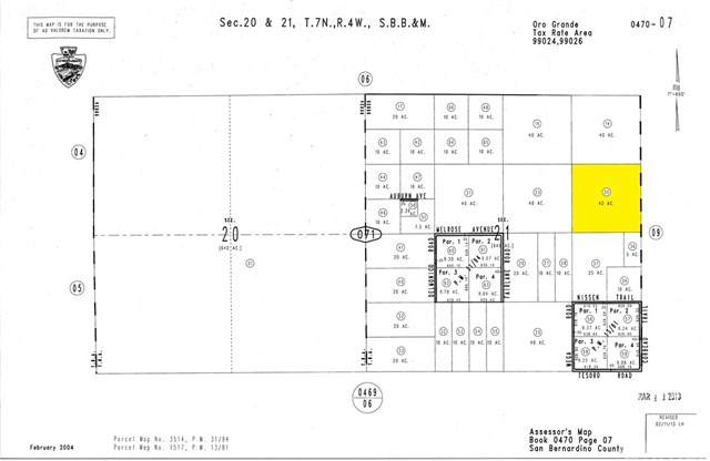 0 40 Acres Oro Grande - Photo 1