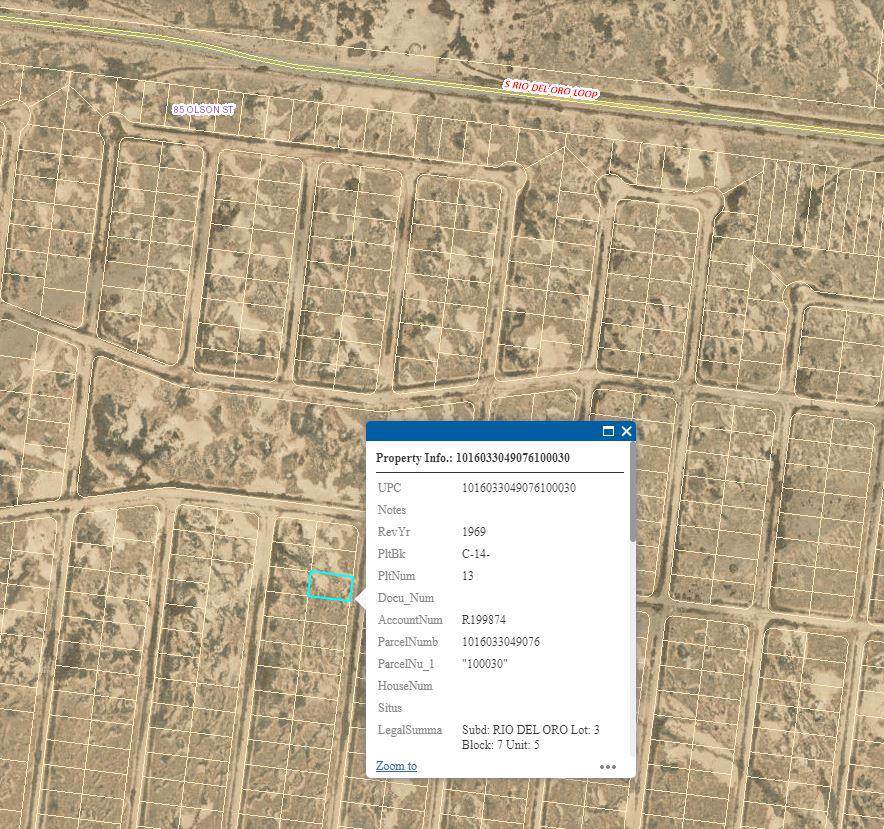 Rio Del Oro Lot 3 Block 7 - Photo 1