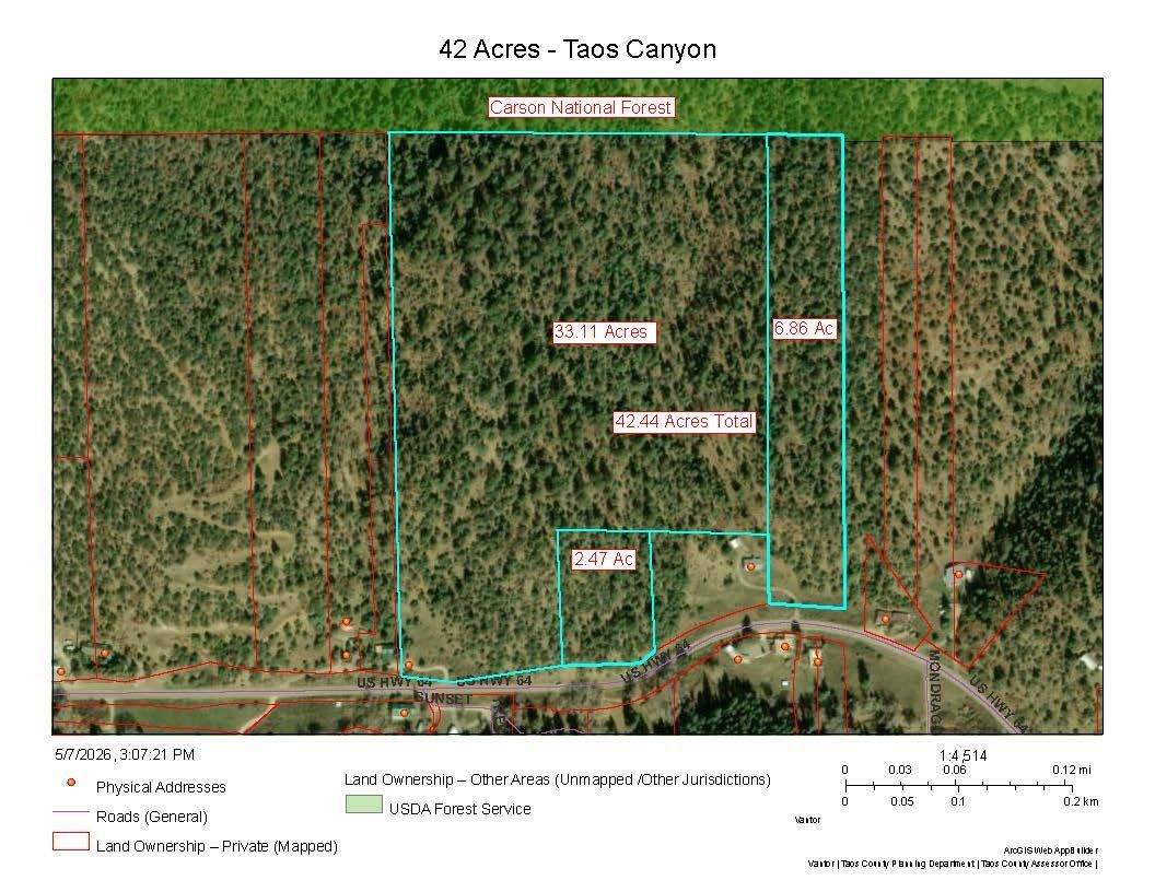 42 Acres Taos Canyon - Photo 1