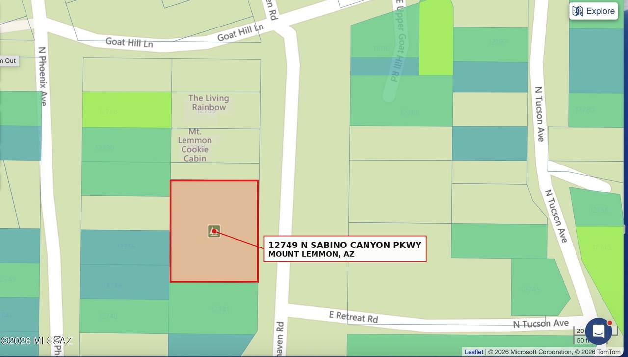 12749 N Sabino Canyon Pkwy,Unit 4, Mount Lemmon, AZ 85619