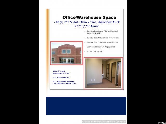 1 767 S AUTO MALL DR. UNIT #5-#6 - Photo 1